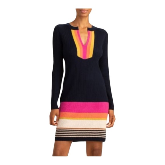 TRINA TURK Camp Striped Minidress NWT - Picture 9 of 9